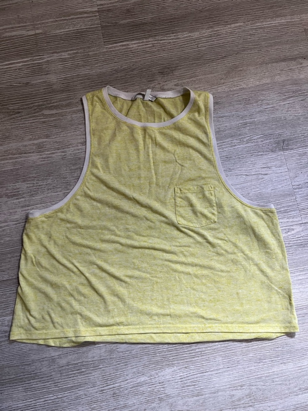 Victoria’s Secret Yellow Tank Top Gym Summer Size M